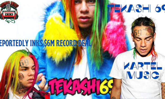 Tekashi 69 Reportedly Inks A $6M Record Deal With Kartel Music