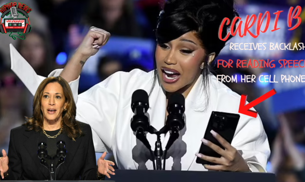 Cardi B’s Phone Reading At Harris Rally Stirs Debate