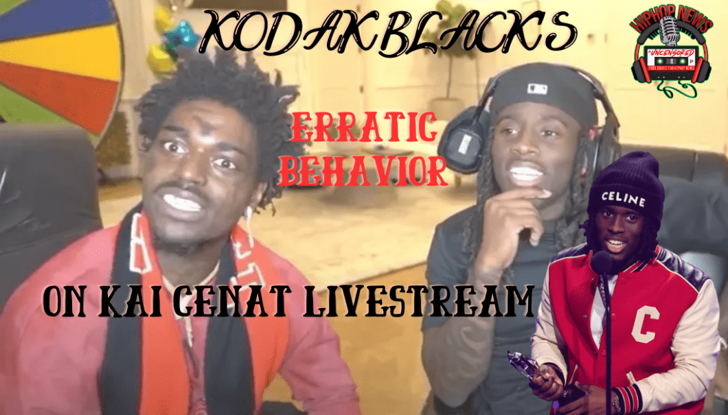 Kodak Black’s Fans Worried After Kai Cenat Livestream