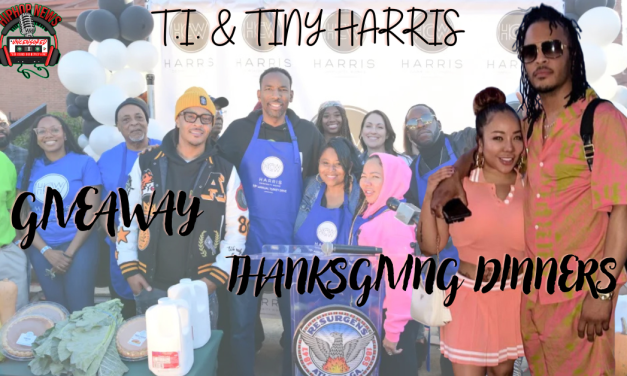 Rapper T.I. & Tiny Serve Up Thanksgiving Cheer!