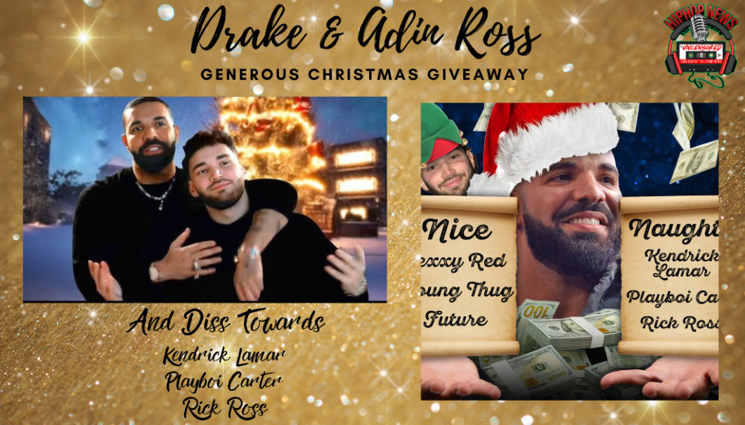 Drake And Adin Ross Generous Christmas Giveaway