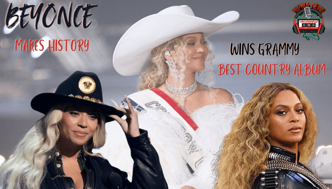 Beyonce Makes History With Country Music Grammy