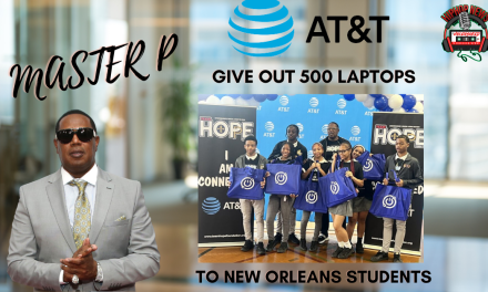 Master P And AT&T Gift 500 Laptops To NOLA Students