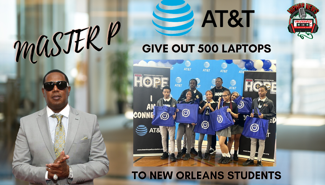 Master P And AT&T Gift 500 Laptops To NOLA Students