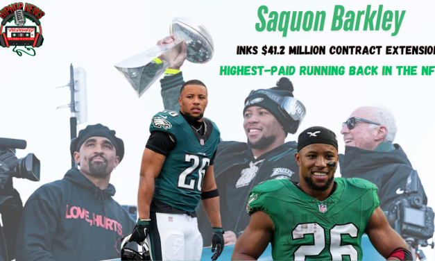 Eagles Running Back Saquon Barkley Signs $41.2 Million Contract