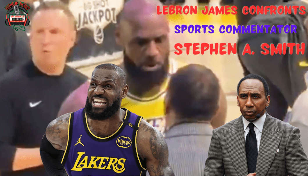 NBA Star LeBron James Confronts Stephen A. Smith