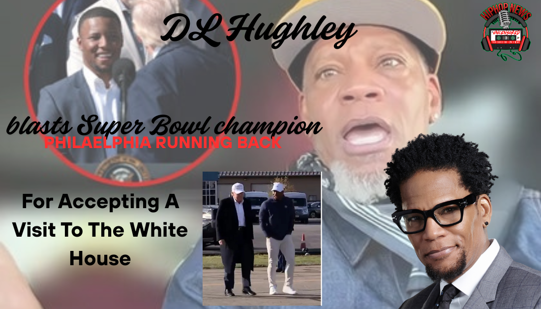 DL Hughley Criticizes Saquon Barkley On White House Visit