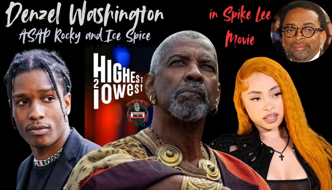Denzel Washington Stars in Spike Lee’s gritty crime film ‘Highest to Lowest’ with ASAP Rocky and Ice Spice
