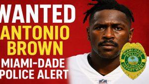 antonio brown wanted
