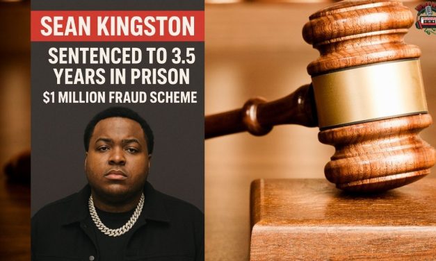 Sean Kingston Sentenced To 3.5 Years in $1 Million Fraud Scheme