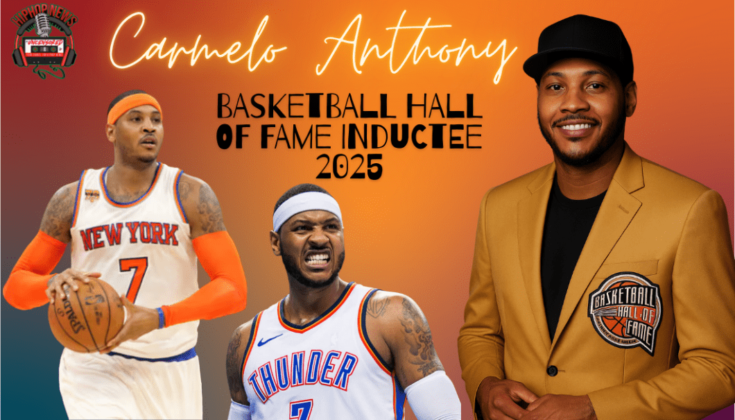 Carmelo Anthony Inducted Into The Basketball Hall Of Fame