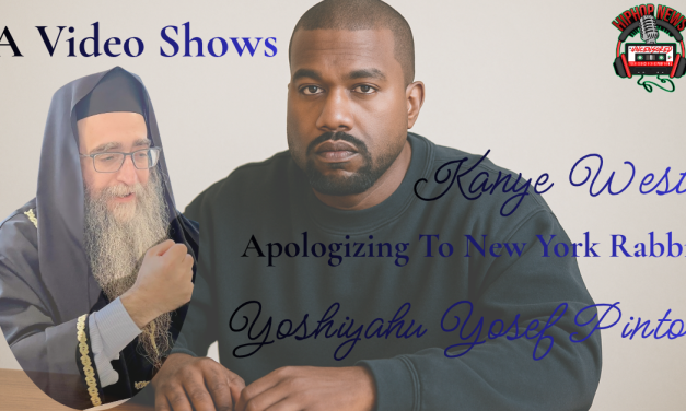 Kanye West Is Seen Allegedly Apologizing To A Jewish Rabbi