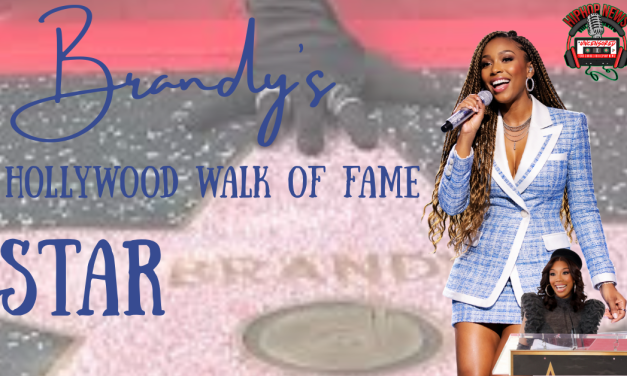 Singer Brandy Gets A Star On The Hollywood Walk Of Fame
