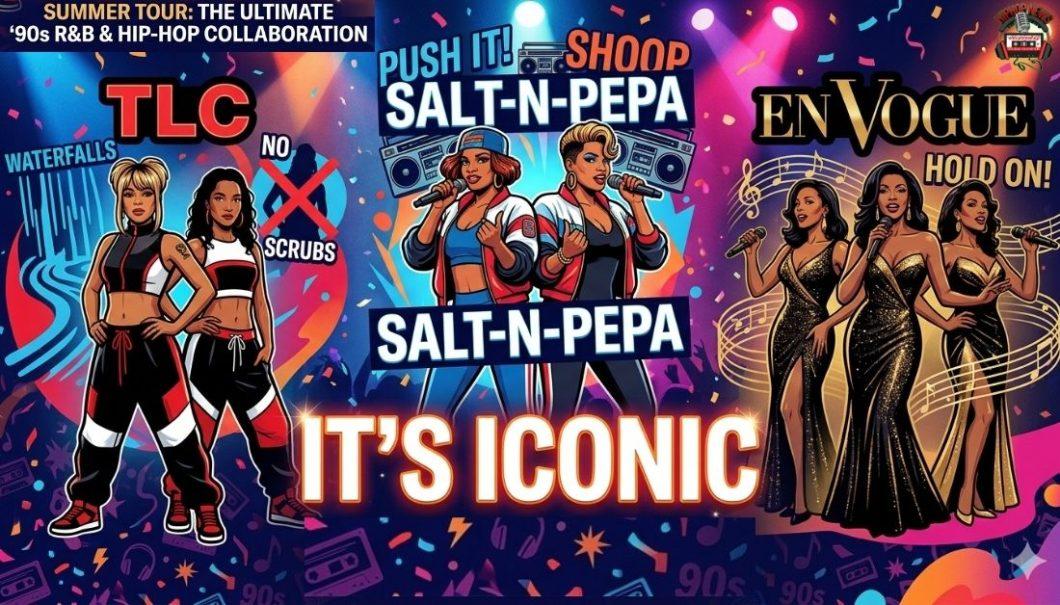 TLC, Salt-N-Pepa, and En Vogue are Hitting the Road on the ‘It’s Iconic’ Summer Tour!