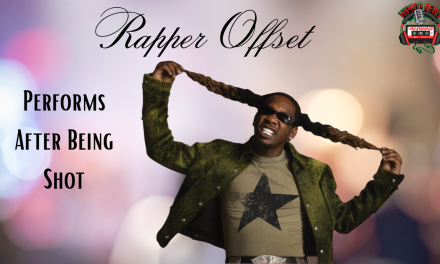 Rapper Offset Back On Stage After Being Shot