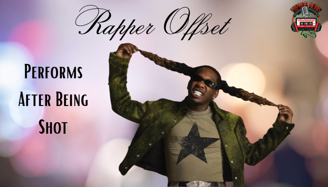 Rapper Offset Back On Stage After Being Shot