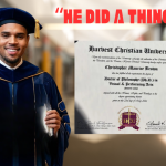 Singer Chris Brown Receives His Doctorate