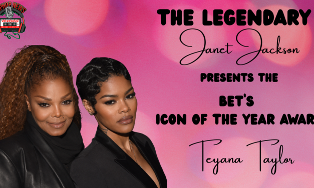 Janet Jackson Presents The Icon Of The Year Award To Teyana Taylor