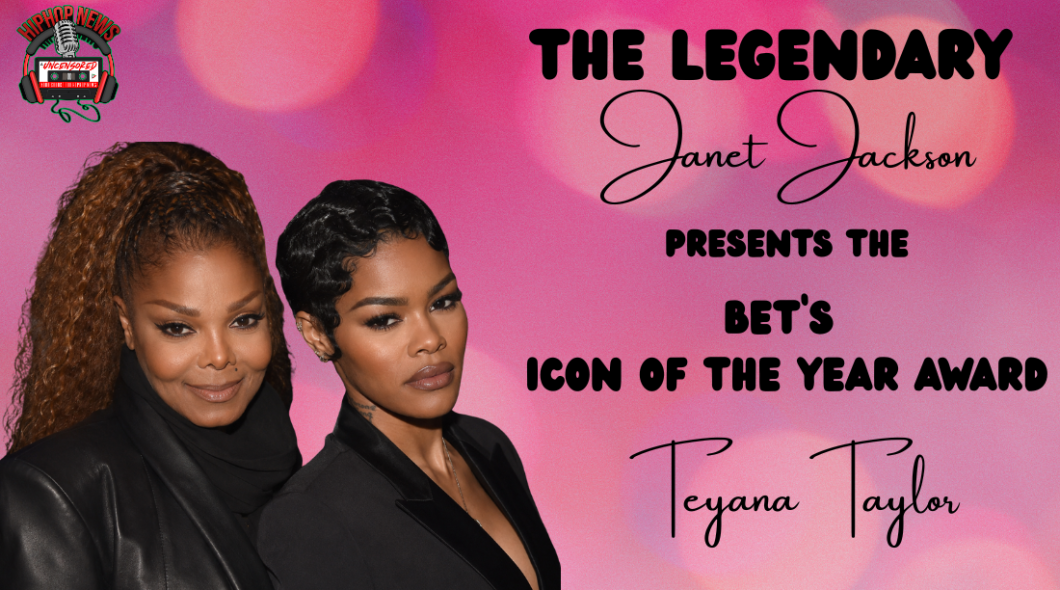 Janet Jackson Presents The Icon Of The Year Award To Teyana Taylor
