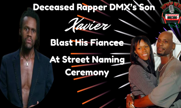 DMX ‘s Son  Xavier Calls Out His Fiancee At Street Naming Ceremony
